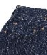 Lot No. SC49005 / SUGAR CANE Super Denim Collectibles #05 14.25oz. BLUE DENIM WAIST OVERALLS 1942 MODEL