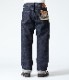 Lot No. SC49005 / SUGAR CANE Super Denim Collectibles #05 14.25oz. BLUE DENIM WAIST OVERALLS 1942 MODEL
