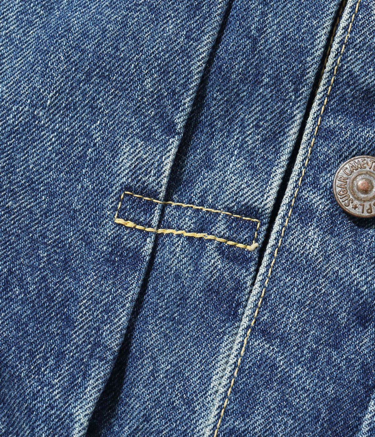 Lot No. SC15716 / 14.25oz. DENIM JACKET 1953 AGED MODEL CARTOON PAINT