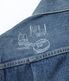 Lot No. SC15716 / 14.25oz. DENIM JACKET 1953 AGED MODEL CARTOON PAINT