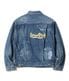 Lot No. SC15716 / 14.25oz. DENIM JACKET 1953 AGED MODEL CARTOON PAINT