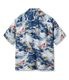 Lot No. SS39627 / RAYON HAWAIIAN SHIRT ��BUTTERFLY SPLASH��