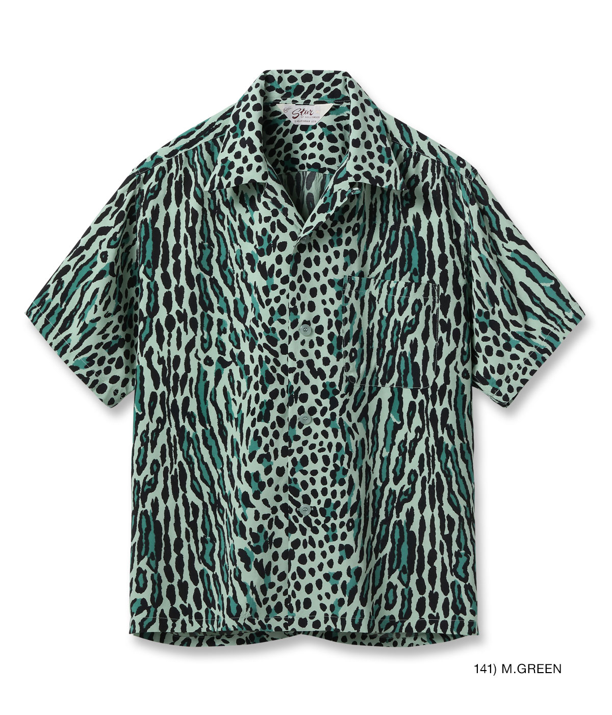 2026ǯ5��19������ / Lot No. SH39708 / HIGH DENSITY RAYON OPEN SHIRT ��OCELOT��