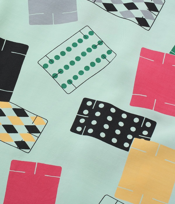 Lot No. SH38638 / HIGH DENSITY RAYON OPEN SHIRT CARDS OF GAME