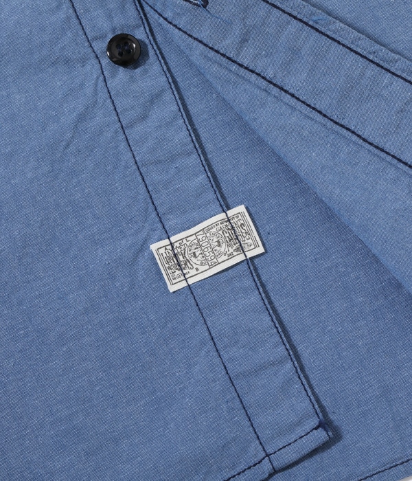 Lot No. HD28887 / HEADLIGHT 4.5oz. VAT DYE CHAMBRAY WORK SHIRTS