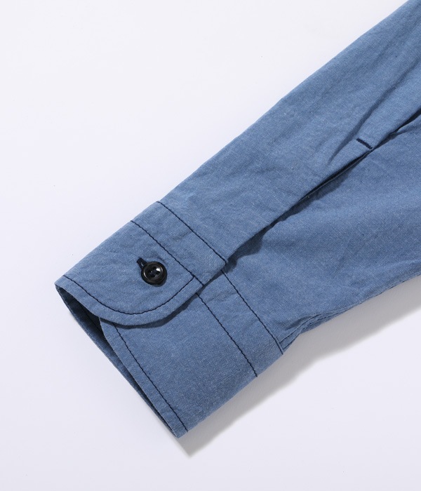 Lot No. HD28887 / HEADLIGHT 4.5oz. VAT DYE CHAMBRAY WORK SHIRTS