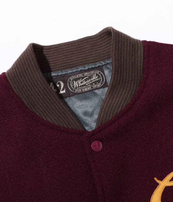 Lot No. WV15170-170 / 30oz. WOOL MELTON AWARD JACKET ��HERITAGE�� (WINE)