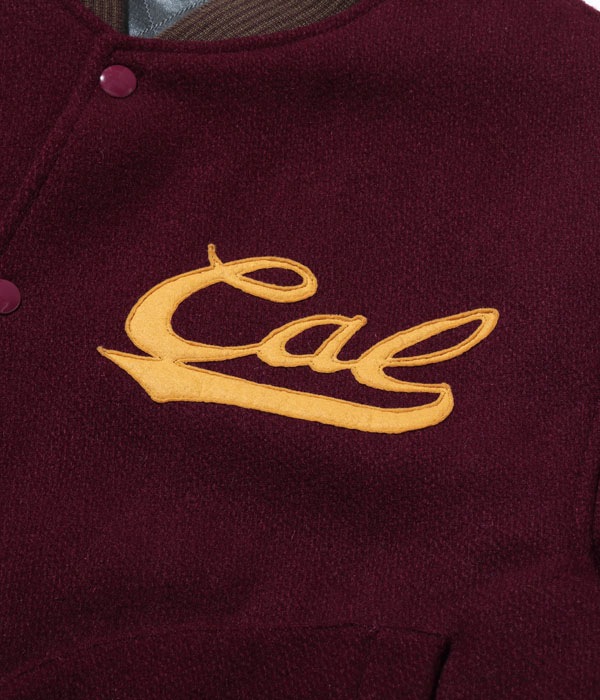 Lot No. WV15170-170 / 30oz. WOOL MELTON AWARD JACKET ��HERITAGE�� (WINE)