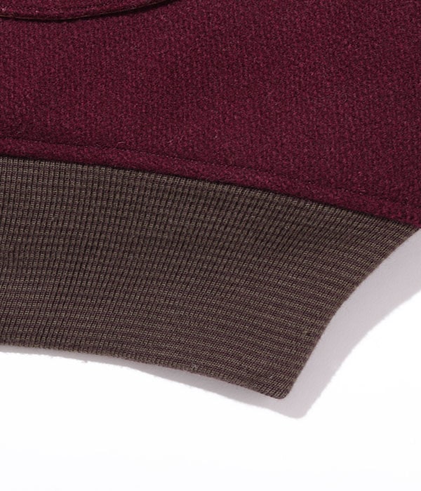 Lot No. WV15170-170 / 30oz. WOOL MELTON AWARD JACKET ��HERITAGE�� (WINE)