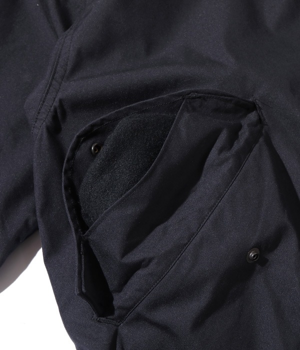 Lot No. BR15192 / WILLIAM GIBSON COLLECTION Type BLACK HOOD, EXTREME COLD WEATHER M-65 (NO HOOD)