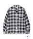 Lot No. SC29120 / RAYON OMBRE CHECK OPEN SHIRT