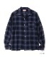 Lot No. SC29120 / RAYON OMBRE CHECK OPEN SHIRT