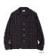 Lot No. SC29120 / RAYON OMBRE CHECK OPEN SHIRT