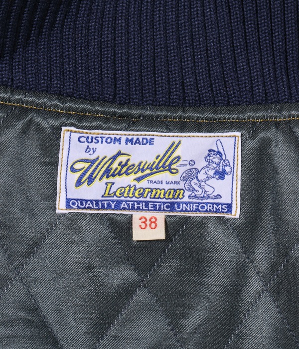 Lot No. WV15385-156 / 30oz. WOOL MELTON AWARD JACKET BULLDOGS (GOLD)