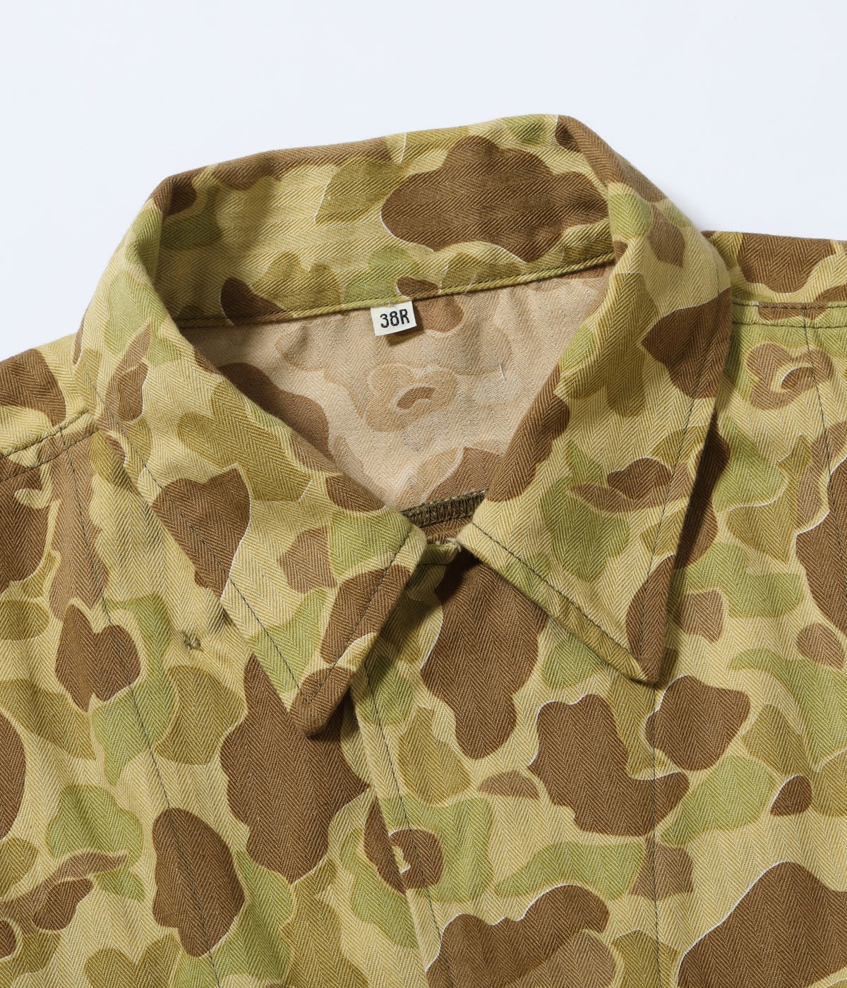 Lot No. BR15753 / JACKETS, HERRINGBONE TWILL, CAMOUFLAGE