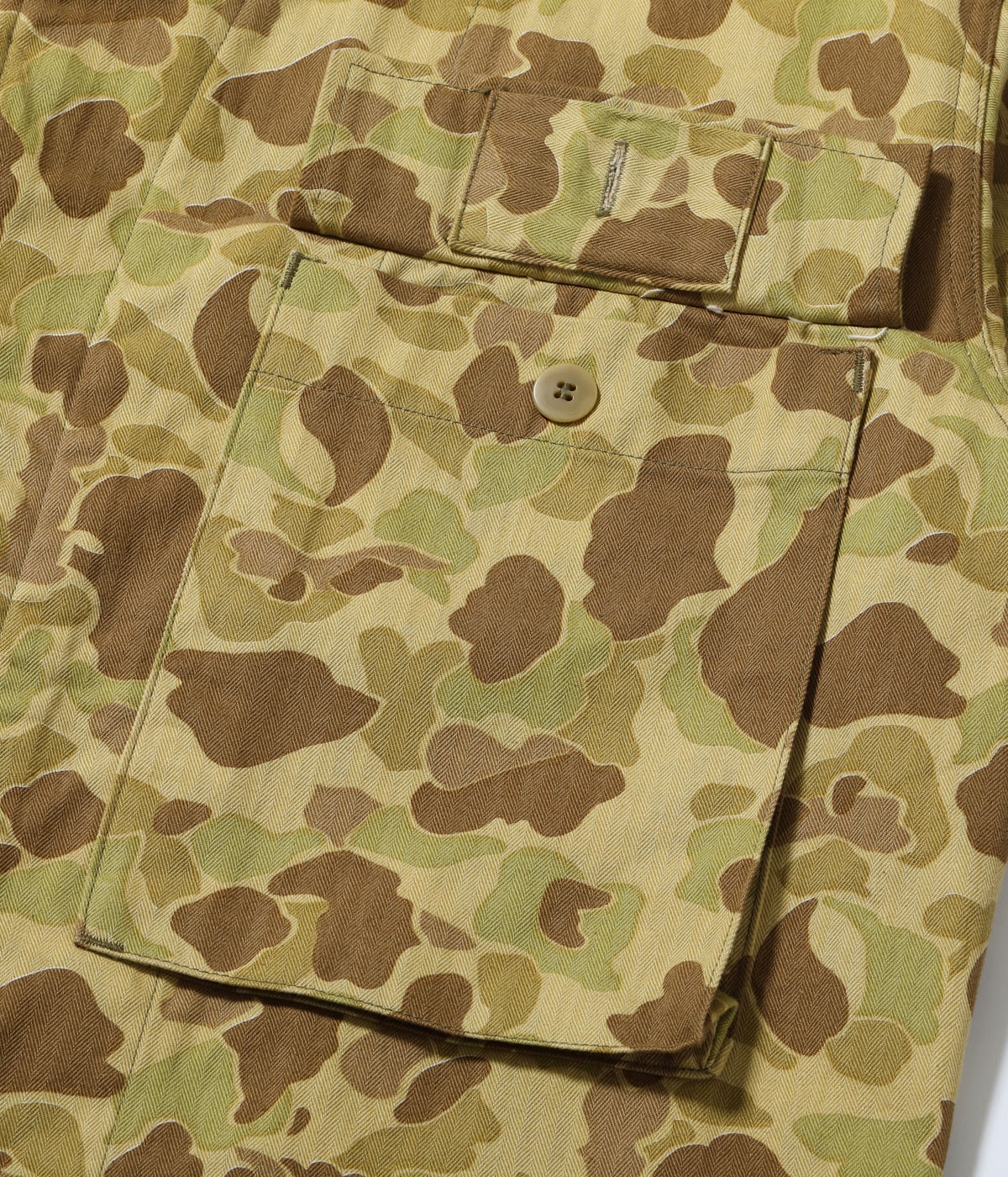 Lot No. BR15753 / JACKETS, HERRINGBONE TWILL, CAMOUFLAGE