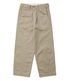 Lot No. MO42556 / MODUCT BAGGY TROUSERS, COTTON, KHAKI, TYPE-