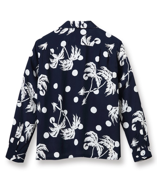 Lot No. DK27200 / DUKE KAHANAMOKU SPECIAL EDITION ��MOONLIGHT PALM TREE�� (LONG SLEEVE)