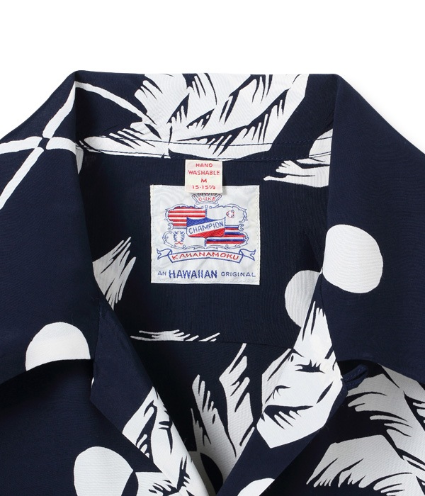 Lot No. DK27200 / DUKE KAHANAMOKU SPECIAL EDITION ��MOONLIGHT PALM TREE�� (LONG SLEEVE)