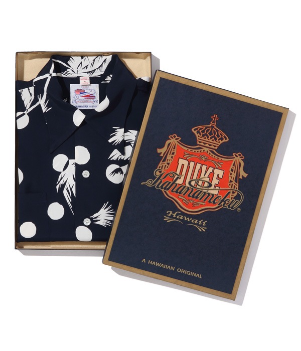 Lot No. DK27200 / DUKE KAHANAMOKU SPECIAL EDITION ��MOONLIGHT PALM TREE�� (LONG SLEEVE)