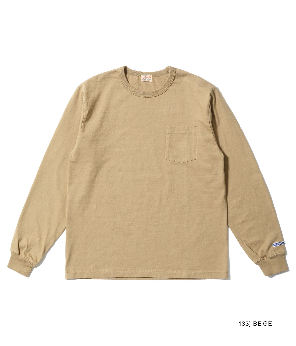 Lot No. WV68849 / LONG SLEEVE POCKET T-SHIRT