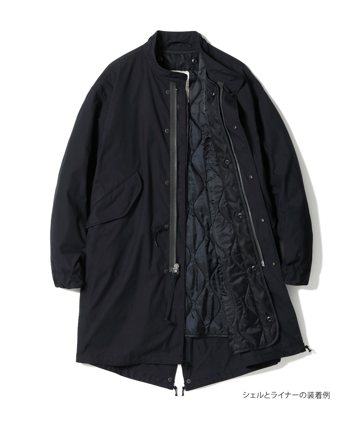 Lot No. BR15193 / WILLIAM GIBSON COLLECTION Type BLACK LINER, EXTREME COLD WEATHER, PARKA