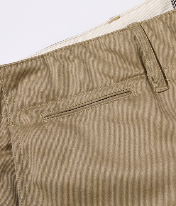 Lot No. BR52381 / EARLY MILITARY CHINOS (MOD.) 1945 MODEL SHORTS