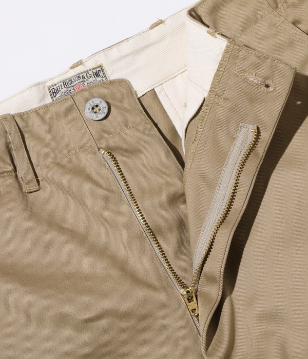 2024ǯ510 / Lot No. BR52381 / EARLY MILITARY CHINOS (MOD.) 1945 MODEL SHORTS