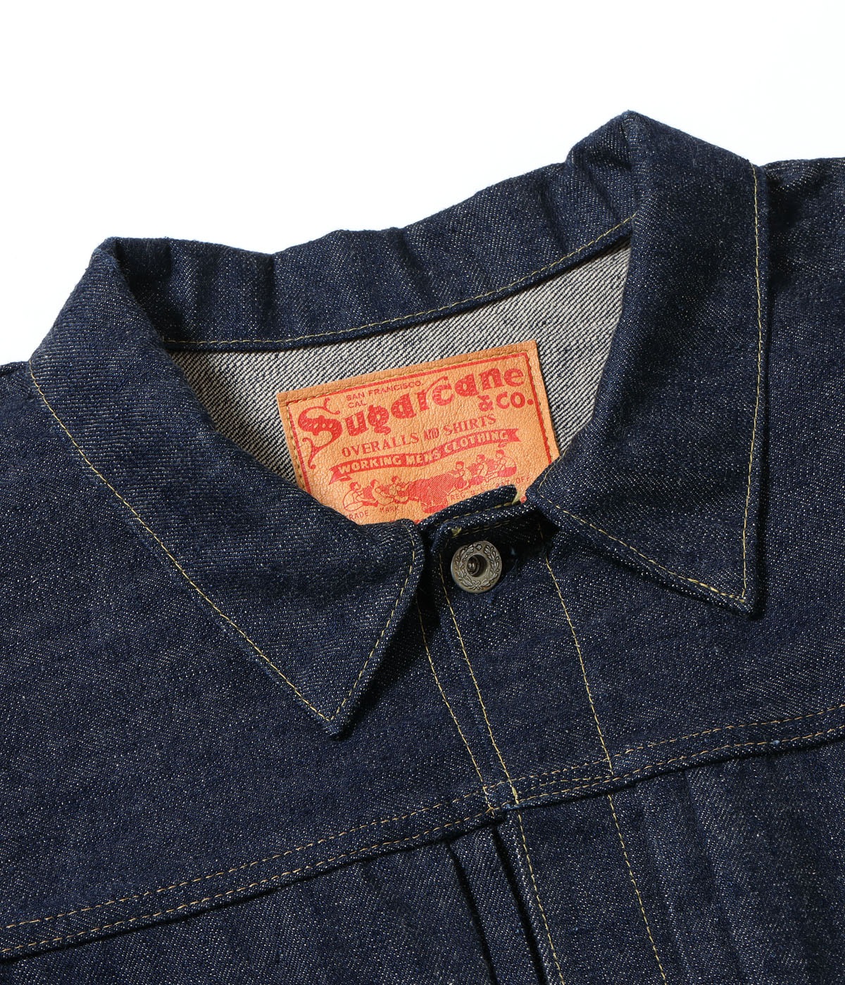 Lot No. SC19010T / SUGAR CANE Super ��Denim�� Collectibles #10 14oz. BLUE DENIM BLOUSE ��S1945�� MODEL (T-BACK)