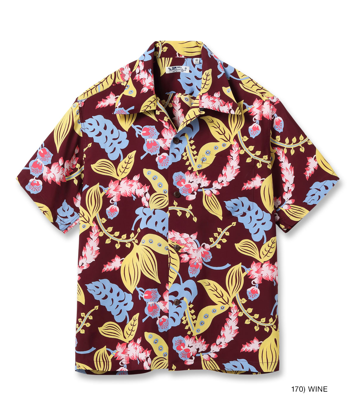 Lot No. SS39423 / RAYON HAWAIIAN SHIRT SHELL GINGER