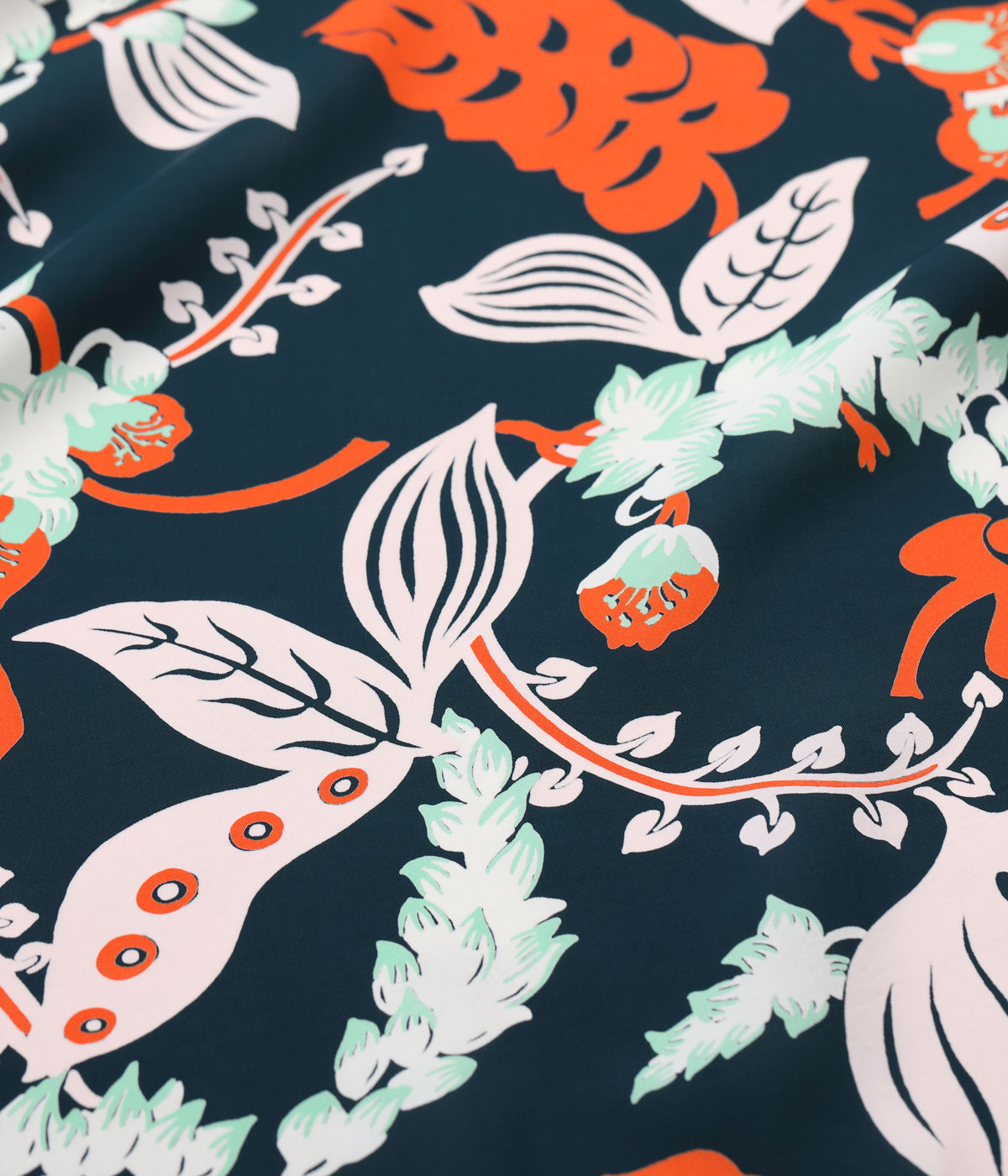 Lot No. SS39423 / RAYON HAWAIIAN SHIRT SHELL GINGER