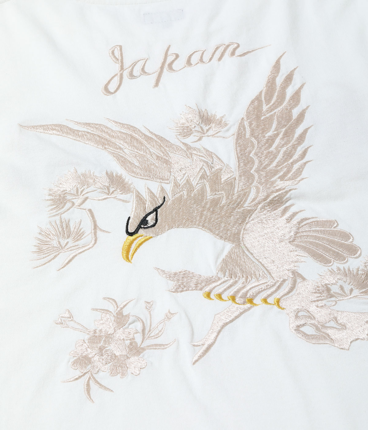 Lot No. TT69647 / LONG SLEEVE SUKA T-SHIRT EMBROIDERED ��EAGLE��