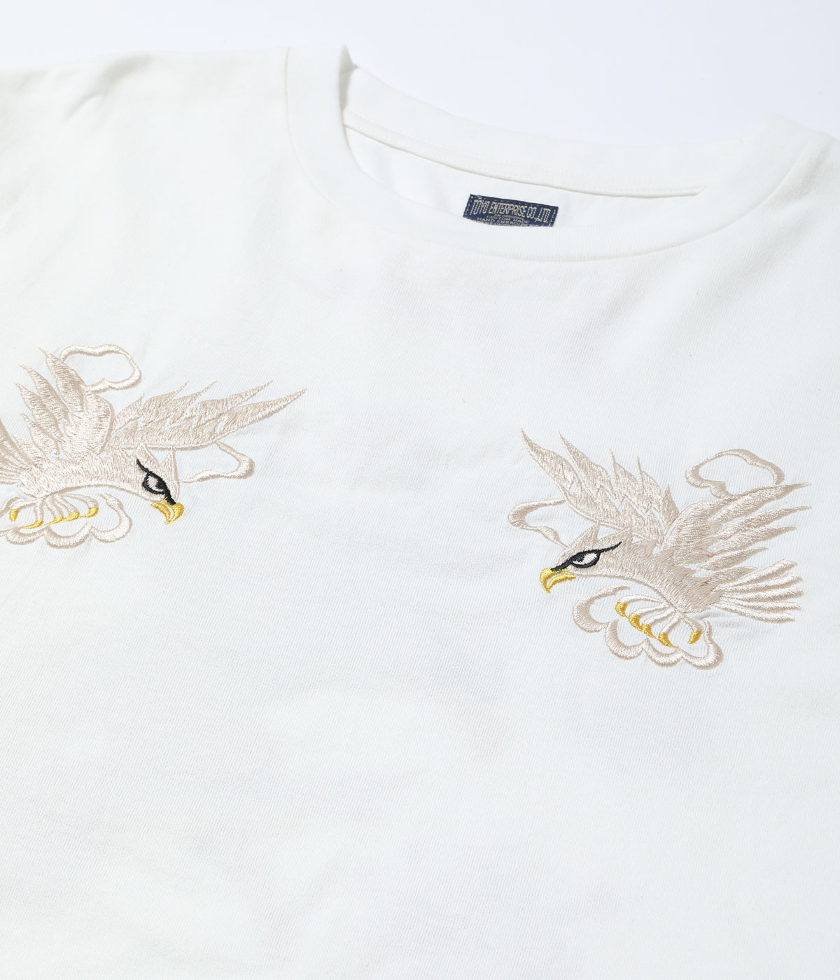 Lot No. TT69647 / LONG SLEEVE SUKA T-SHIRT EMBROIDERED ��EAGLE��