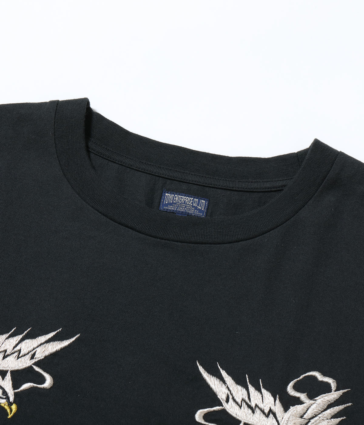 Lot No. TT69647 / LONG SLEEVE SUKA T-SHIRT EMBROIDERED ��EAGLE��