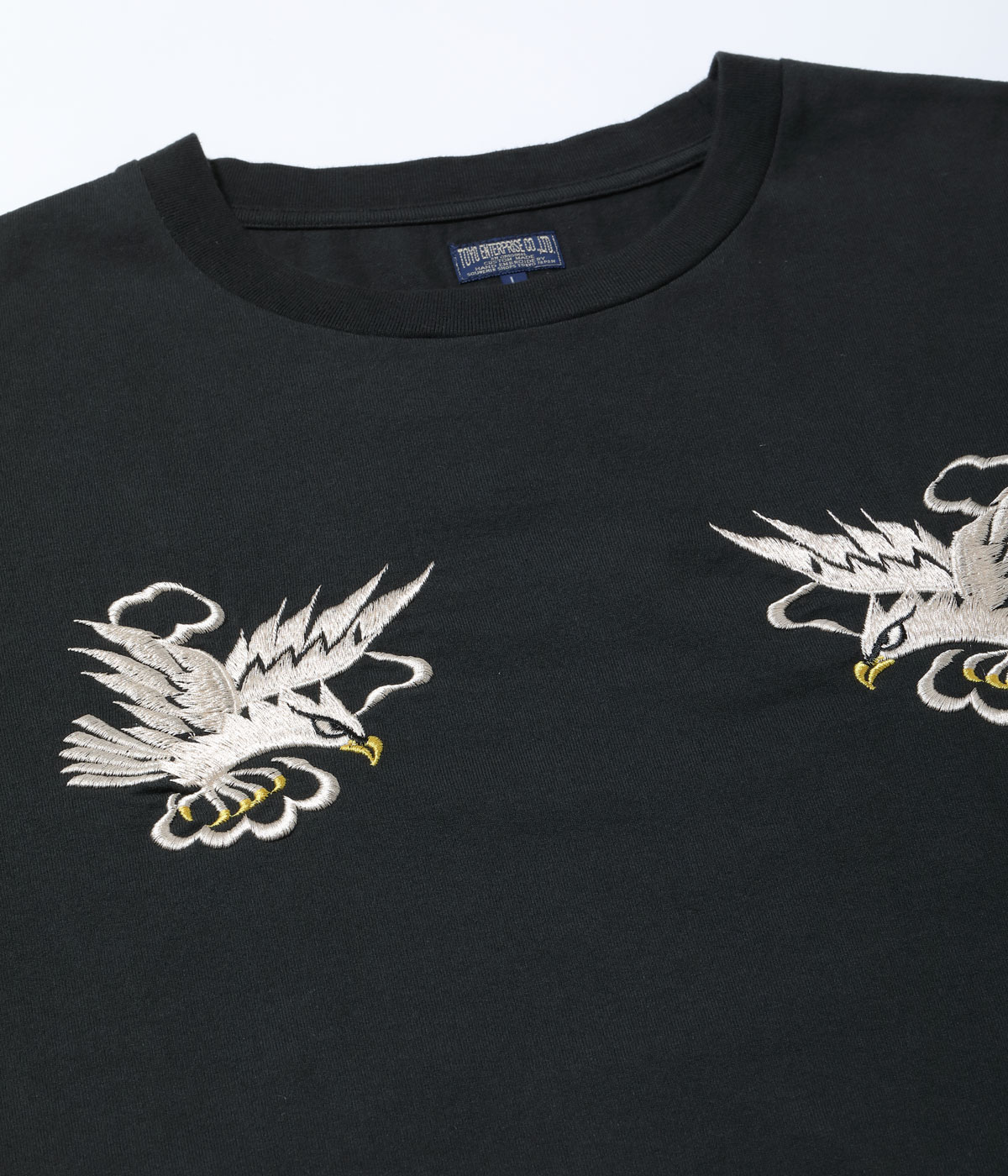 Lot No. TT69647 / LONG SLEEVE SUKA T-SHIRT EMBROIDERED ��EAGLE��