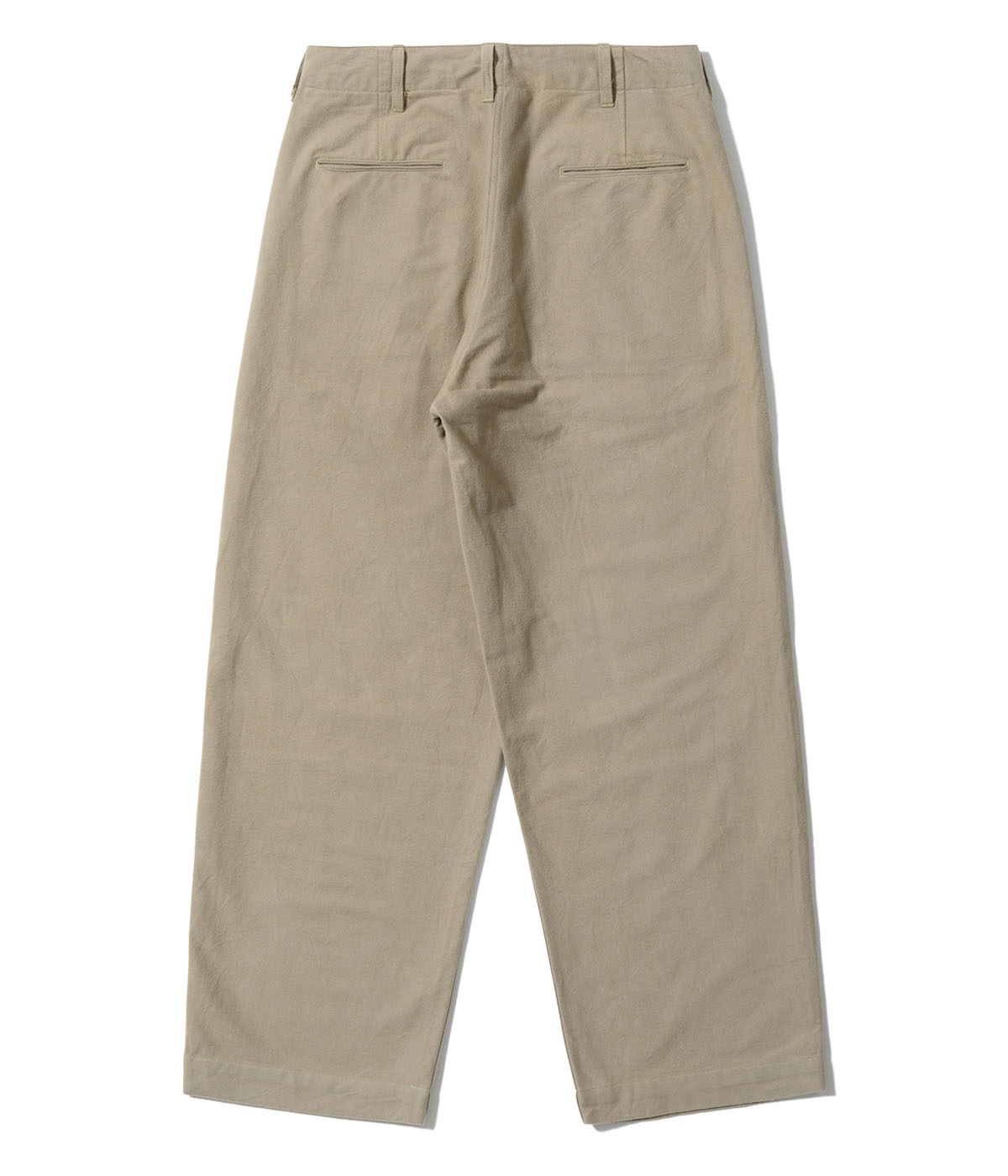 Lot No. MO42557 / MODUCT BAGGY TROUSERS, COTTON, DESERT STORM, KHAKI, TYPE-