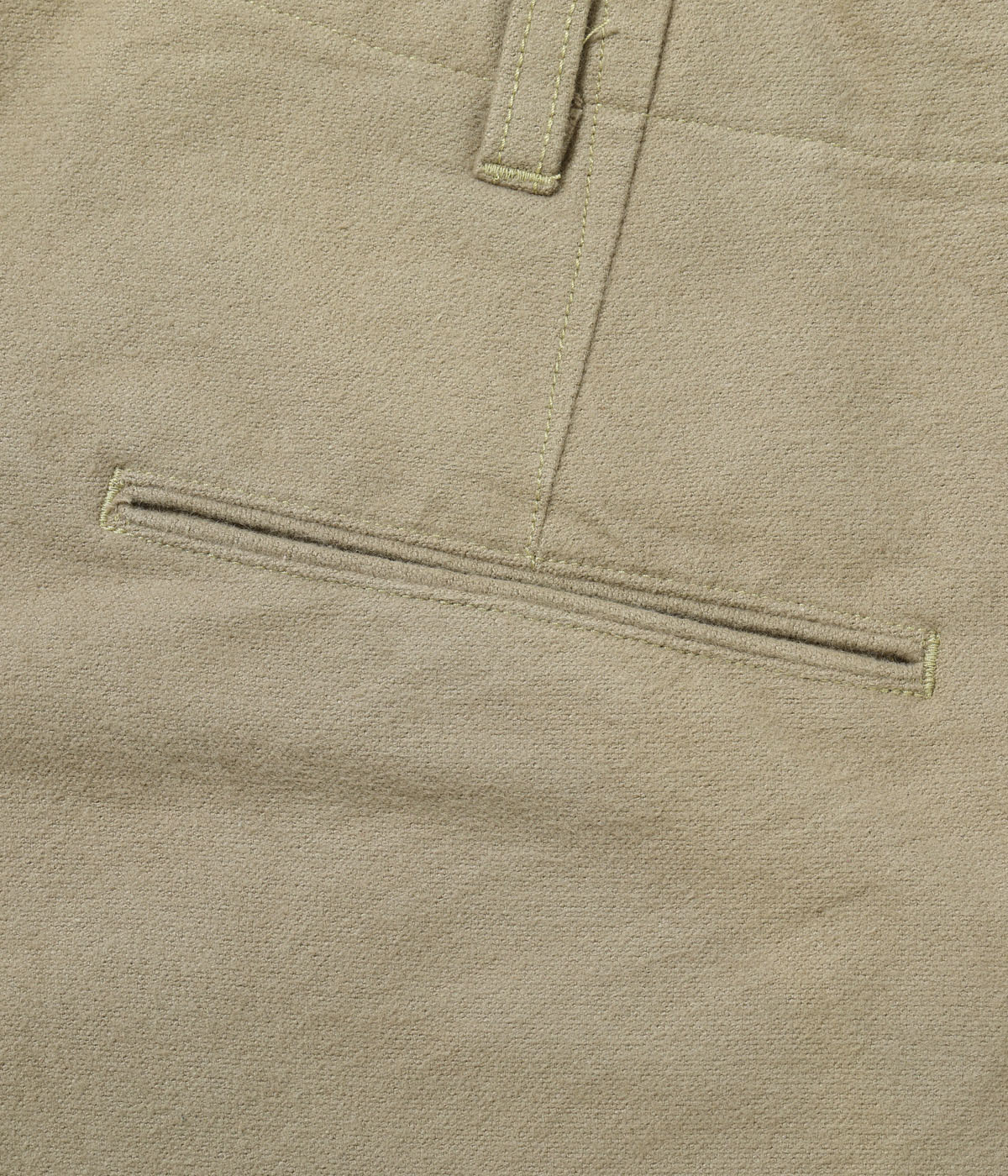 Lot No. MO42557 / MODUCT BAGGY TROUSERS, COTTON, DESERT STORM, KHAKI, TYPE-