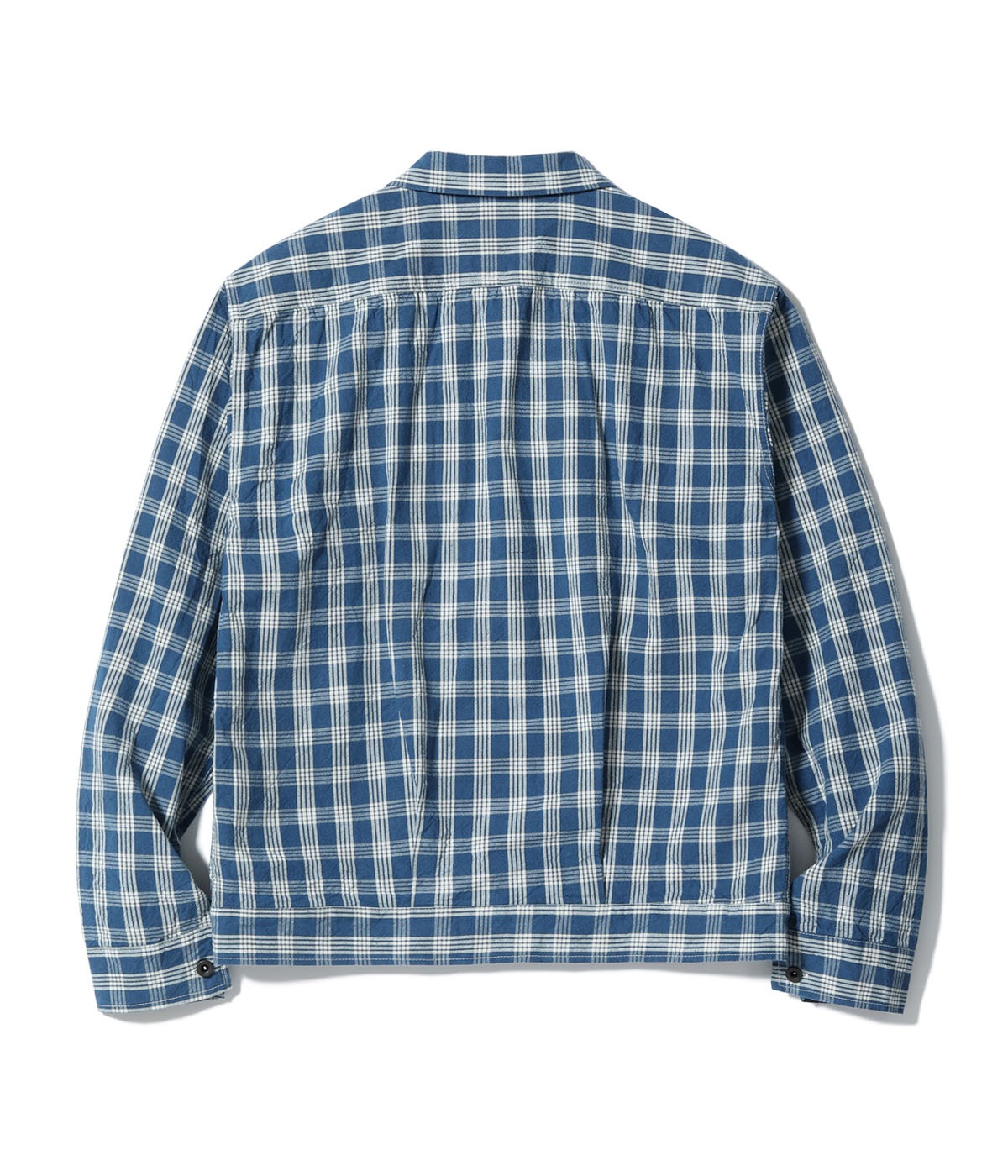 Lot No. US15901 / UNION SUPPLY PALAKA CHECK SHIRT BLOUSE