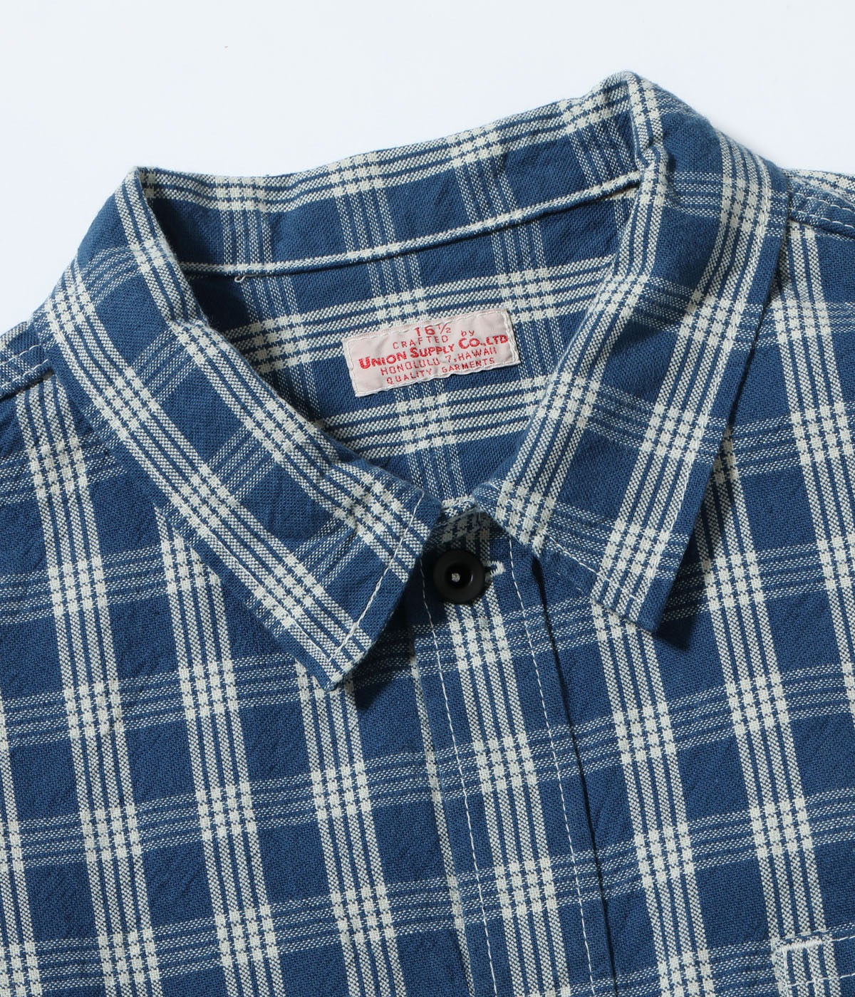 Lot No. US15901 / UNION SUPPLY PALAKA CHECK SHIRT BLOUSE
