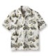 Lot No. SH38376 / BROAD COTTON OPEN SHIRT ��THE WILDCAT GIRLS�� by VINCE RAY