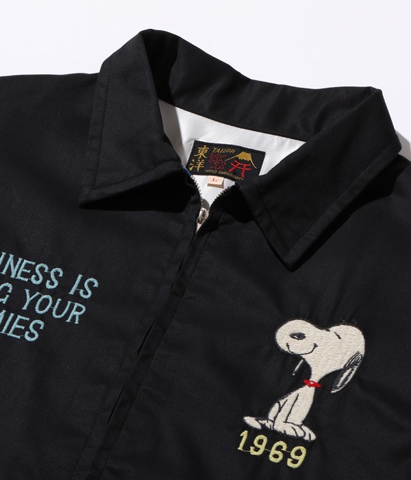 Lot No. TT15231 / Late 1960s Style Cotton Vietnam Jacket SNOOPY 1969