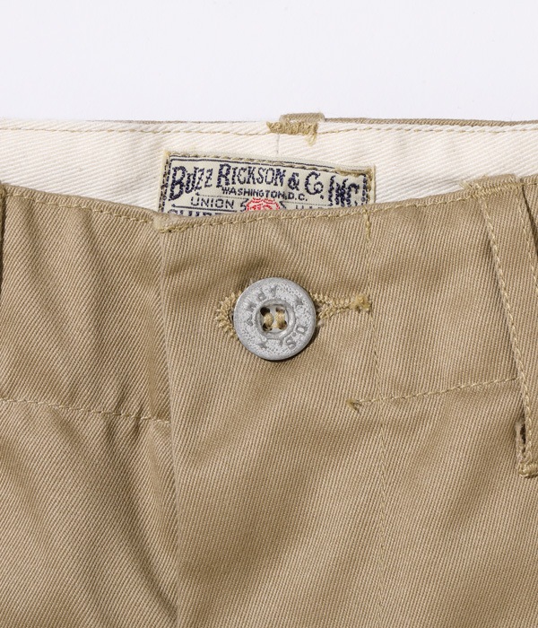 2024ǯ510 / Lot No. BR52381 / EARLY MILITARY CHINOS (MOD.) 1945 MODEL SHORTS