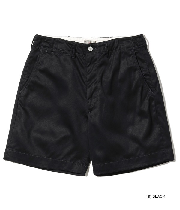 Lot No. BR52381 / EARLY MILITARY CHINOS (MOD.) 1945 MODEL SHORTS