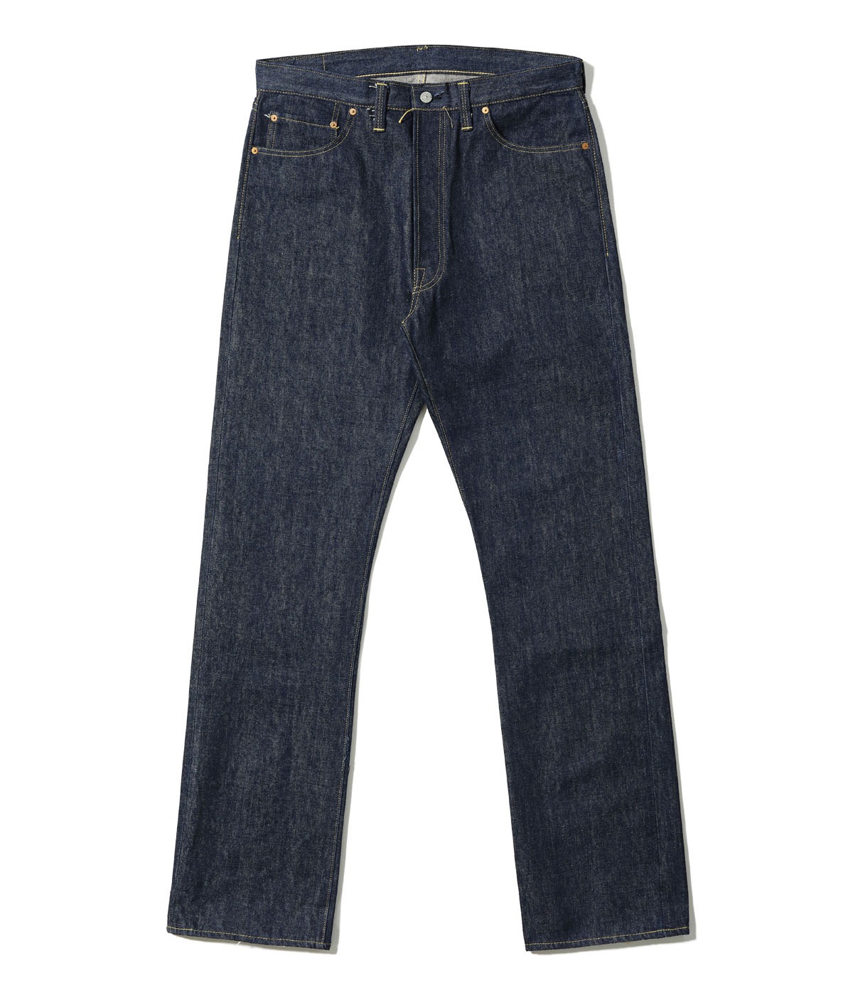 Lot No. SC49001 / SUGAR CANE Super Denim Collectibles #01 14oz. BLUE DENIM WAIST OVERALLS S1945 MODEL