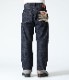 Lot No. SC49001 / SUGAR CANE Super Denim Collectibles #01 14oz. BLUE DENIM WAIST OVERALLS S1945 MODEL