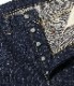 Lot No. SC49001 / SUGAR CANE Super Denim Collectibles #01 14oz. BLUE DENIM WAIST OVERALLS S1945 MODEL