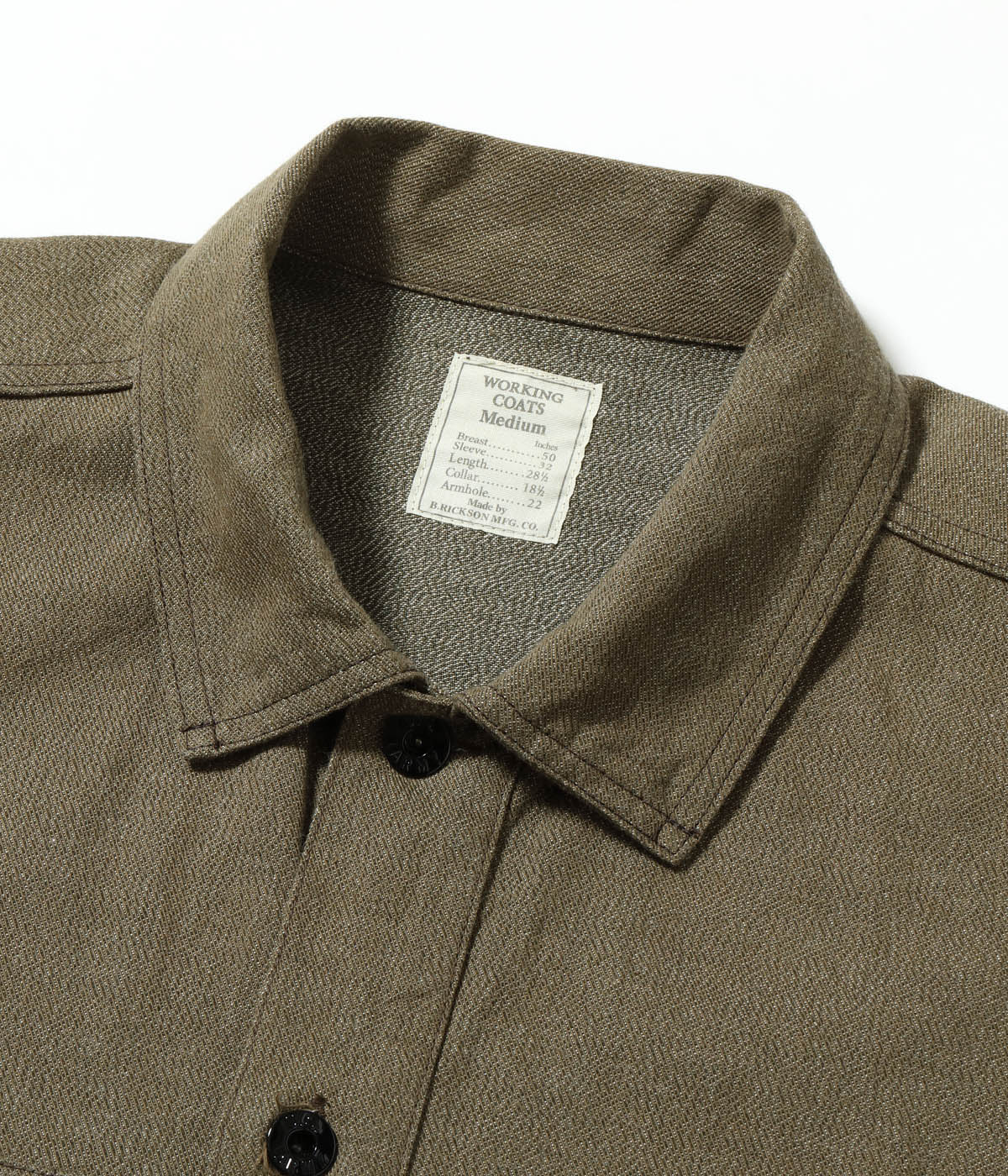 Lot No. BR15695 / U.S. ARMY BROWN DENIM PULLOVER JACKET