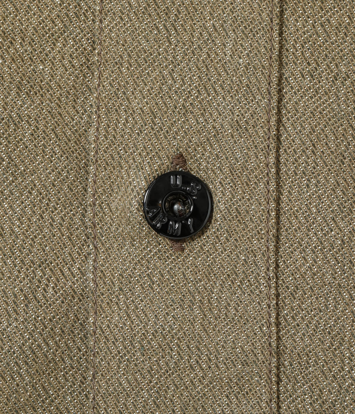 Lot No. BR15695 / U.S. ARMY BROWN DENIM PULLOVER JACKET