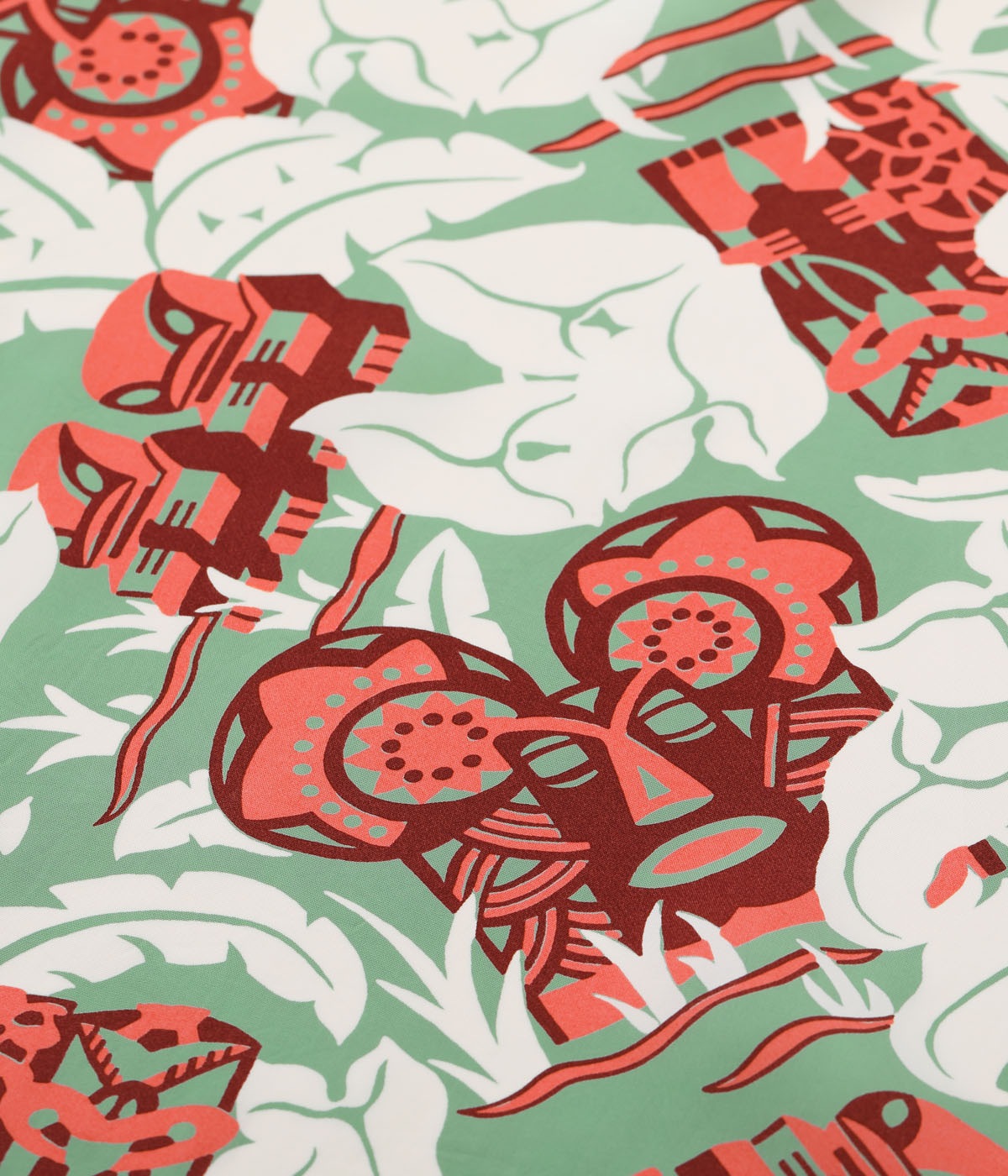 Lot No. SS39628 / RAYON HAWAIIAN SHIRT ��FUN ISLAND��