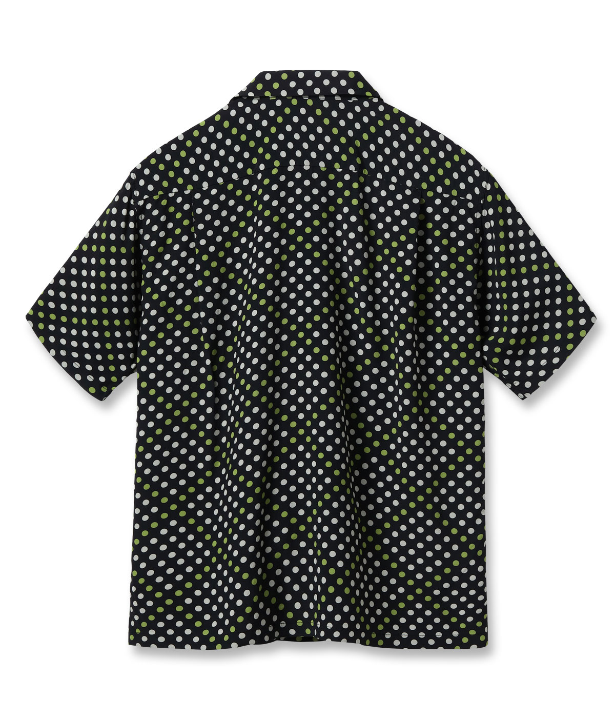 2026ǯ5��19������ / Lot No. SH39710 / HIGH DENSITY RAYON OPEN SHIRT ��POLKA DOT��